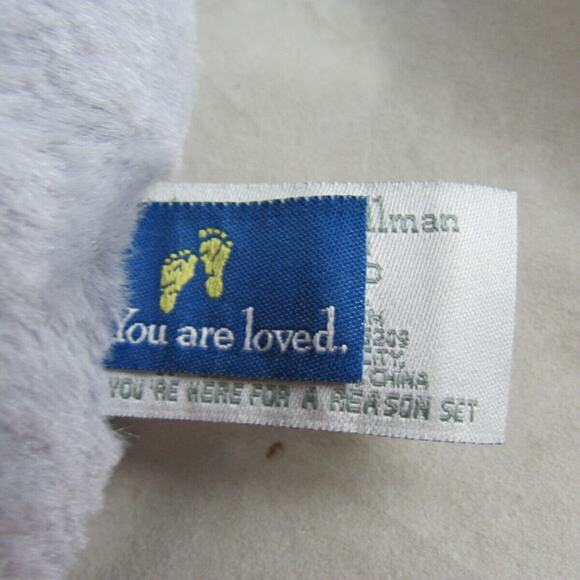 Elephant Plush Hand Puppet with Nancy Tillman Book You're Here For A Reason - Picture 4 of 5